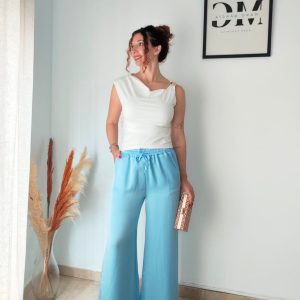 Pantalón Celeste